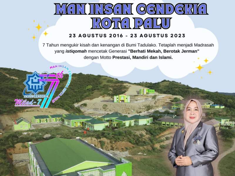 Selamat Milad Ke - 7 MAN IC Kota Palu
